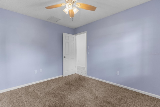 5112 Odin St, Spring Hill, FL 34608 - spare room featuring carpet and a ceiling fan