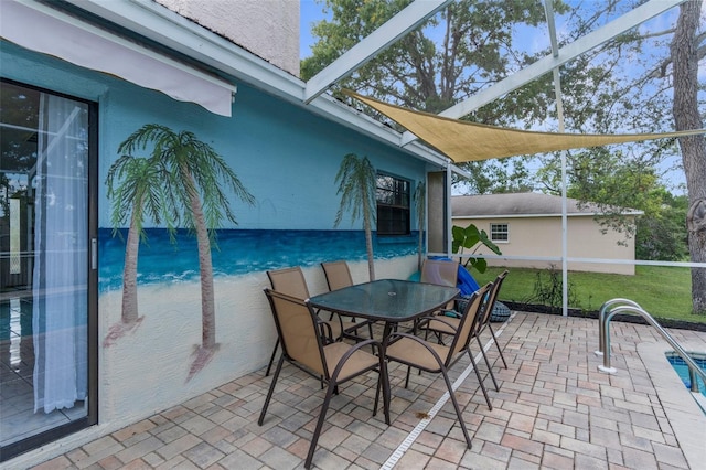 5112 Odin St, Spring Hill, FL 34608 - view of patio / terrace featuring outdoor dining area