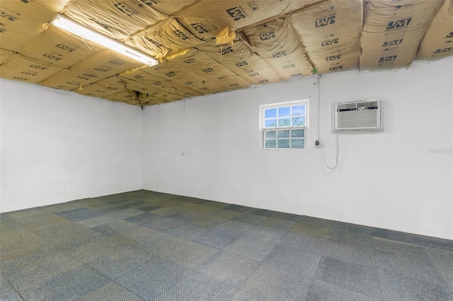 5112 Odin St, Spring Hill, FL 34608 - carpeted empty room with an AC wall unit