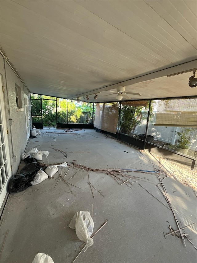 1782 Michigan Ave NE, Saint Petersburg, FL 33703 - view of unfurnished sunroom