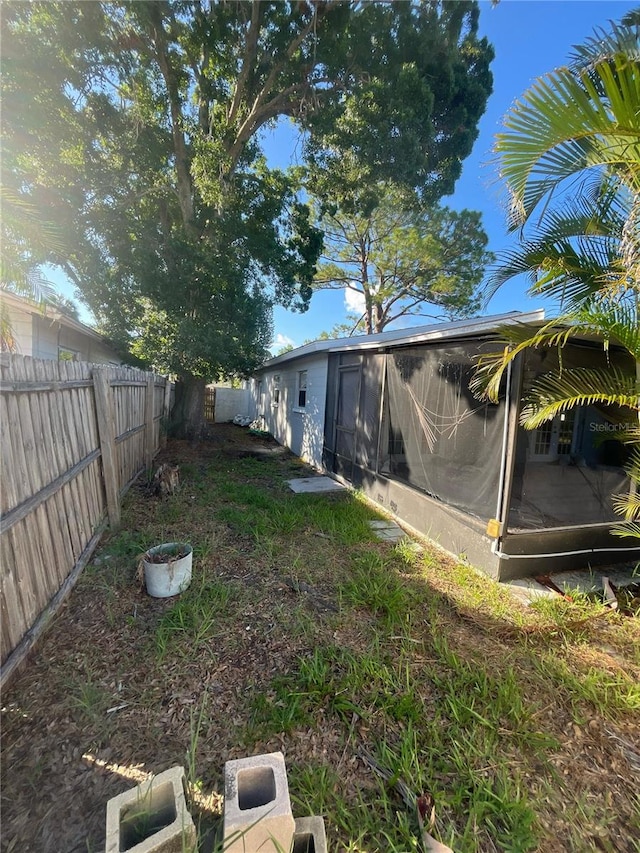 1782 Michigan Ave NE, Saint Petersburg, FL 33703 - view of fenced backyard