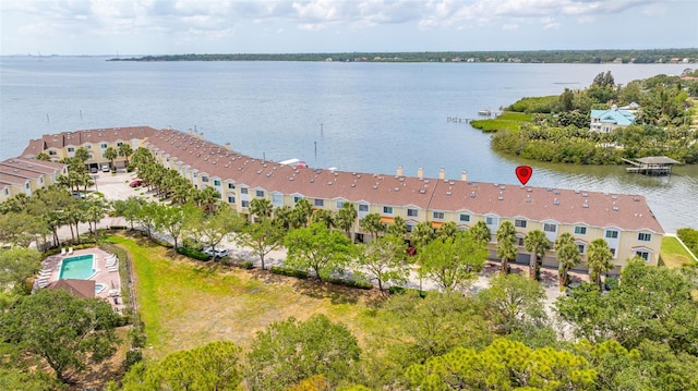 163 Brent Cir, Oldsmar, FL 34677 - drone / aerial view of a nearby body of water
