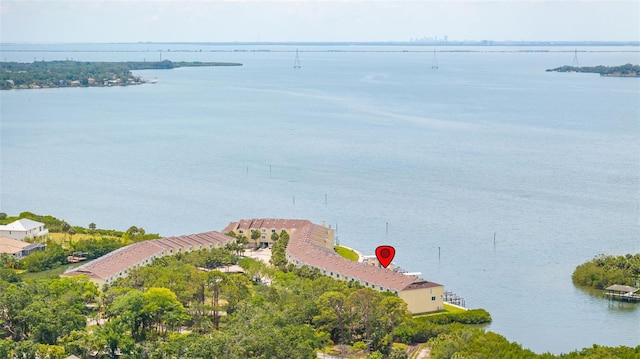 163 Brent Cir, Oldsmar, FL 34677 - bird's eye view of a nearby body of water