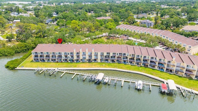 163 Brent Cir, Oldsmar, FL 34677 - aerial view of a nearby body of water and apartment complex