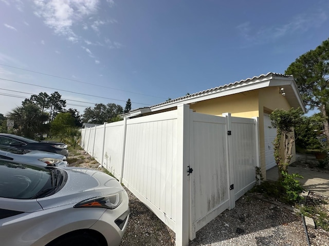view of home's exterior