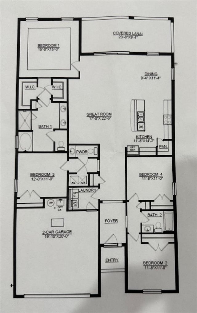 10621 Scenic Hollow Dr, Riverview, FL 33578 - view of property floor plan