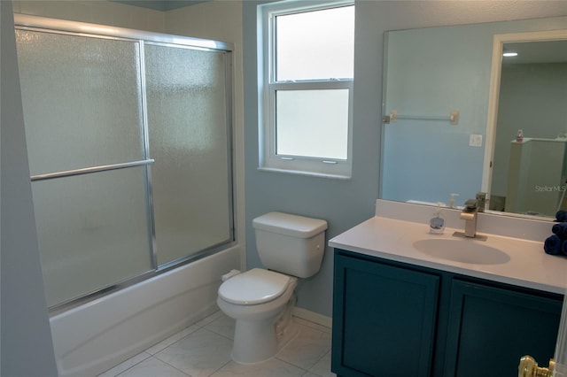 25435 Bruford Blvd, Land O Lakes, FL 34639 - full bathroom featuring vanity and bath / shower combo with glass door