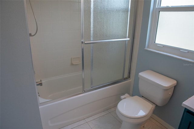 25435 Bruford Blvd, Land O Lakes, FL 34639 - bathroom featuring vanity and combined bath / shower with glass door