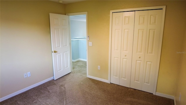 25435 Bruford Blvd, Land O Lakes, FL 34639 - unfurnished bedroom featuring carpet and a closet