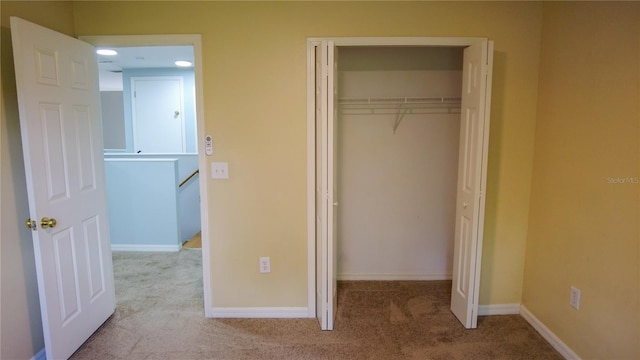 25435 Bruford Blvd, Land O Lakes, FL 34639 - unfurnished bedroom featuring carpet flooring and a closet