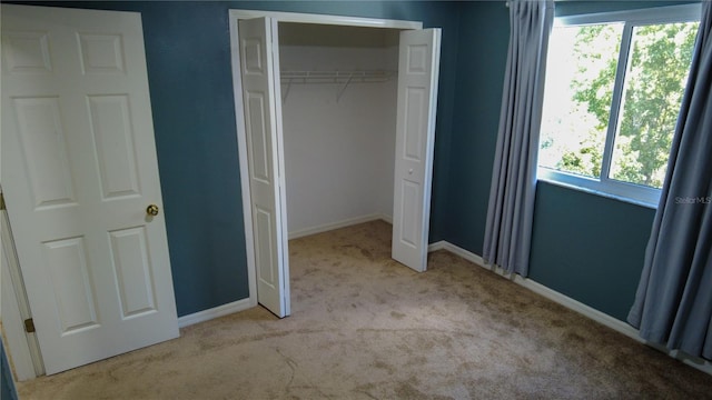 25435 Bruford Blvd, Land O Lakes, FL 34639 - unfurnished bedroom featuring carpet floors, multiple windows, and a closet