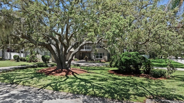 1310 Rustlewood Dr, Brandon, FL 33510 - view of property hidden behind natural elements