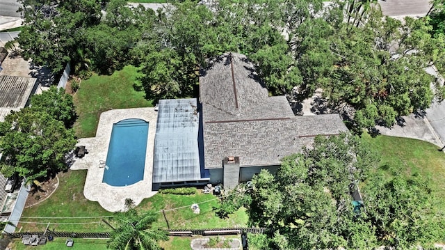 1310 Rustlewood Dr, Brandon, FL 33510 - view of subject property featuring a pool