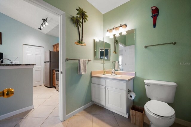 10764 70th Ave Unit 4305, Seminole, FL 33772 - bathroom with vanity and tile patterned flooring