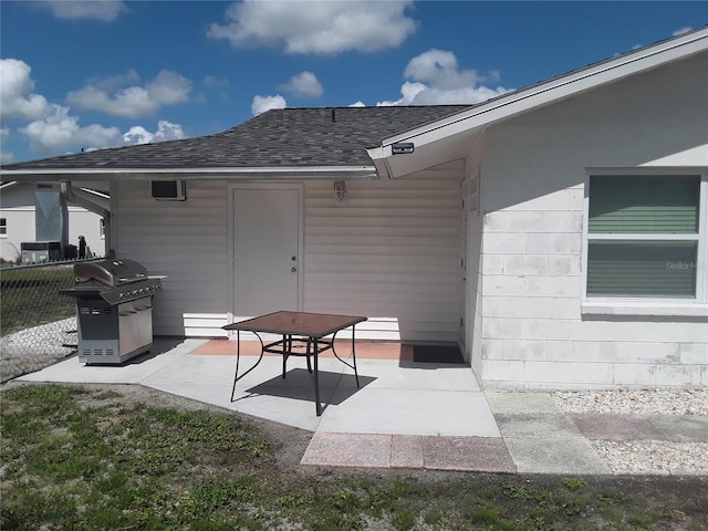 702 Cypress Pl, Sun City Center, FL 33573 - view of patio featuring grilling area