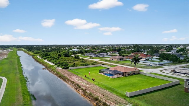 125 Paddock St, Lehigh Acres, FL 33974 - drone / aerial view of a large body of water
