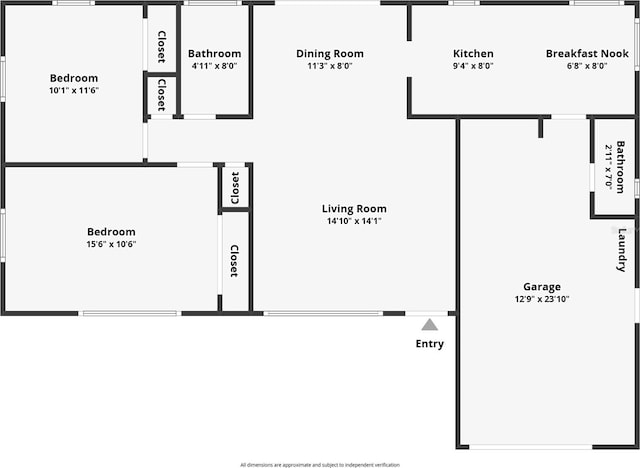 2123 Indigo Dr, Clearwater, FL 33763 - view of property floor plan