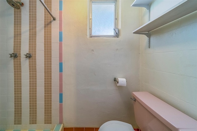 2123 Indigo Dr, Clearwater, FL 33763 - full bath with toilet and a tile shower