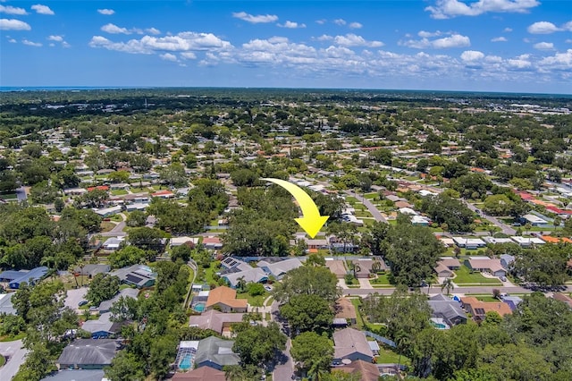 2123 Indigo Dr, Clearwater, FL 33763 - aerial view of residential area