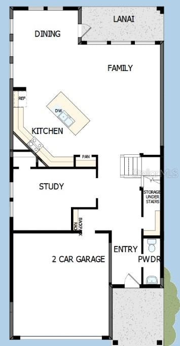 640 Allora Ave, Nokomis, FL 34275 - view of property floor plan