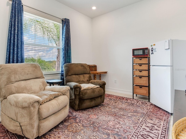 6057 Marsh Trail Dr, Odessa, FL 33556 - sitting room with baseboards and recessed lighting