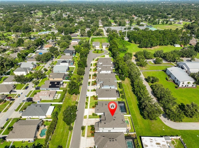 2866 Quail Crest Ct, Valrico, FL 33594 - aerial perspective of suburban area