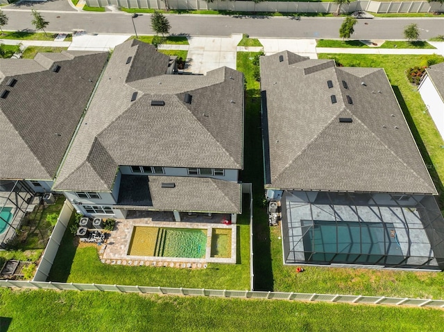 2866 Quail Crest Ct, Valrico, FL 33594 - bird's eye view of a pool
