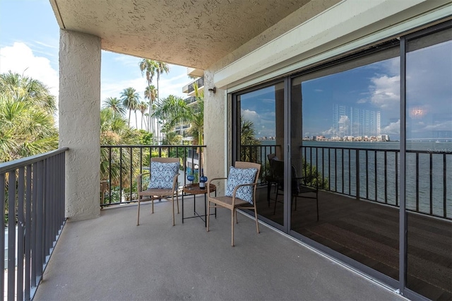 602 Lime Ave Unit 102, Clearwater, FL 33756 - balcony with a water view