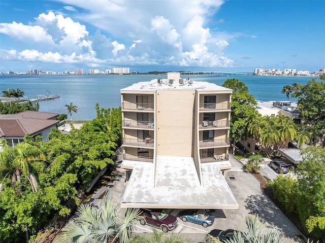 602 Lime Ave Unit 102, Clearwater, FL 33756 - water view featuring nearby urban area