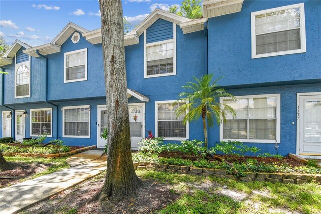 3335 Fox Hunt Dr, Palm Harbor, FL 34683 - townhome / multi-family property featuring stucco siding