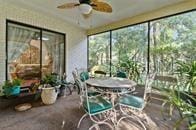 5781 S Utopia Ter, Inverness, FL 34452 - view of sunroom / solarium