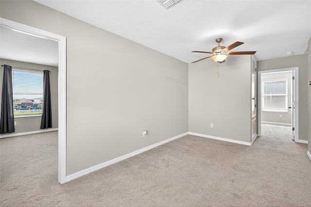 13324 Willow Bluestar Loop, Riverview, FL 33579 - carpeted empty room featuring a ceiling fan and baseboards
