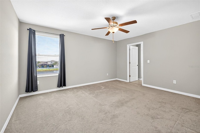 13324 Willow Bluestar Loop, Riverview, FL 33579 - spare room with a ceiling fan and carpet