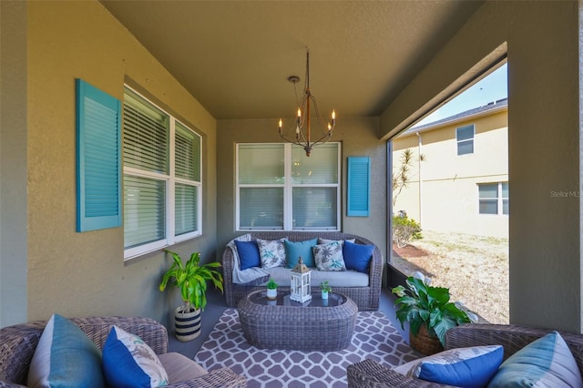 11044 Spring Point Cir, Riverview, FL 33579 - view of patio featuring outdoor lounge area