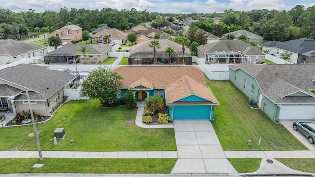 7046 Frascati Loop, Wesley Chapel, FL 33544 - aerial view of residential area