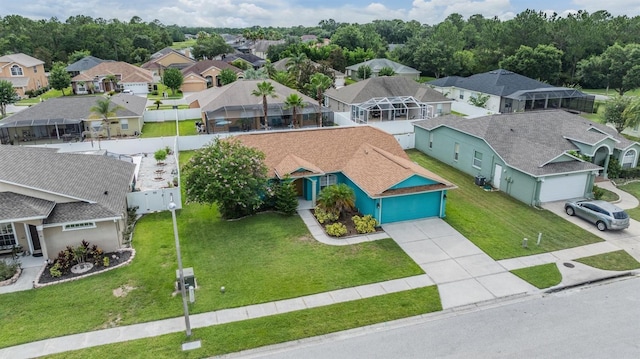 7046 Frascati Loop, Wesley Chapel, FL 33544 - aerial view of residential area