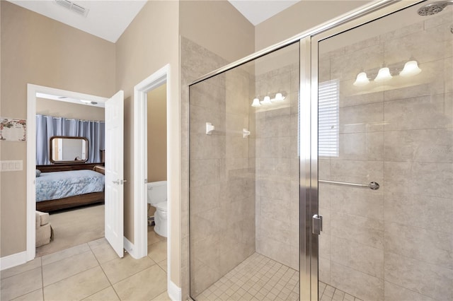 320 Roxbury Crossing Ct, Valrico, FL 33594 - ensuite bathroom with a stall shower and tile patterned flooring