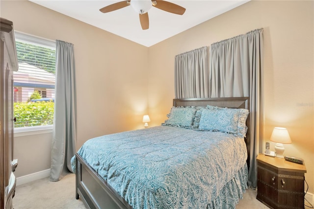 320 Roxbury Crossing Ct, Valrico, FL 33594 - bedroom featuring carpet floors, multiple windows, and a ceiling fan