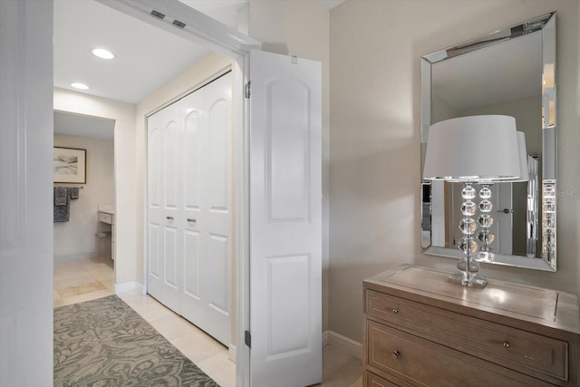 4 Belleview Blvd Unit 305, Belleair, FL 33756 - bathroom featuring vanity and recessed lighting