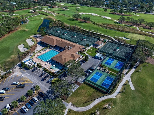 4 Belleview Blvd Unit 305, Belleair, FL 33756 - aerial overview of property's location with a local golf course and a nearby body of water