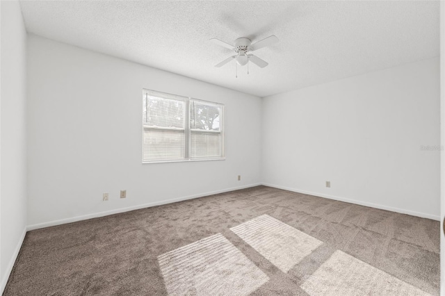 7112 2nd St N, Saint Petersburg, FL 33702 - carpeted spare room featuring ceiling fan and a textured ceiling