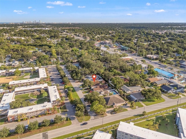 7112 2nd St N, Saint Petersburg, FL 33702 - aerial view of property's location