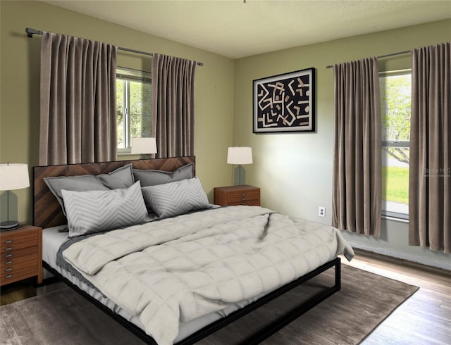 3645 E Country Side Dr, Inverness, FL 34452 - bedroom featuring wood finished floors