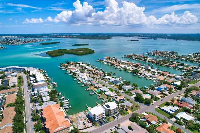 324 Capri Blvd, Treasure Island, FL 33706 - bird's eye view of a nearby body of water
