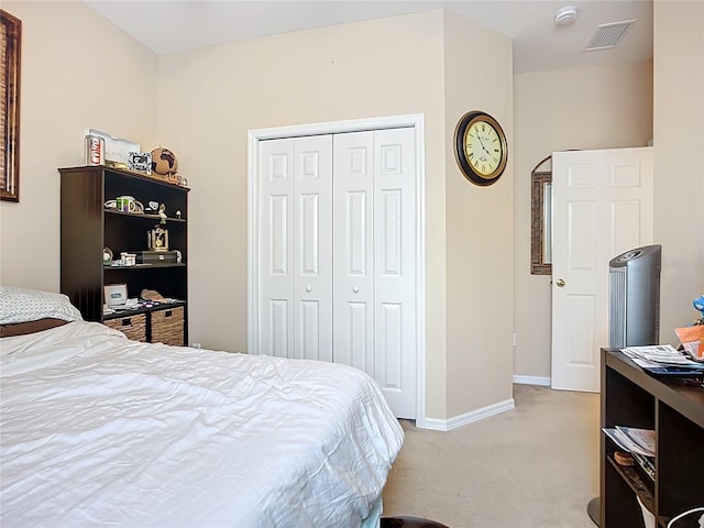 3409 61st Ter E, Ellenton, FL 34222 - bedroom with light colored carpet and a closet