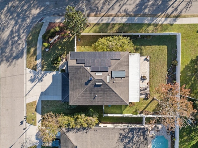 8607 Tidal Breeze Dr, Riverview, FL 33569 - aerial view of property and surrounding area featuring a pool