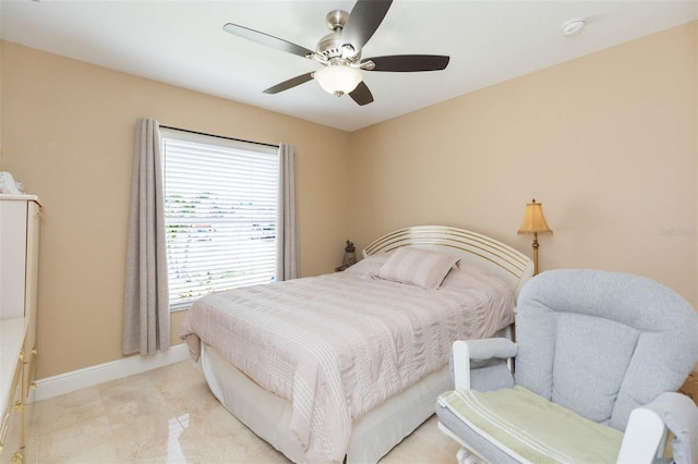 11913 Butler Woods Cir, Riverview, FL 33579 - bedroom with baseboards and a ceiling fan