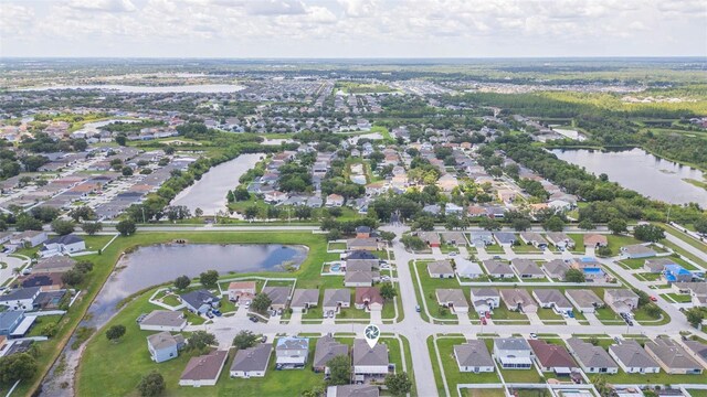 11913 Butler Woods Cir, Riverview, FL 33579 - aerial overview of property's location featuring a nearby body of water and nearby suburban area