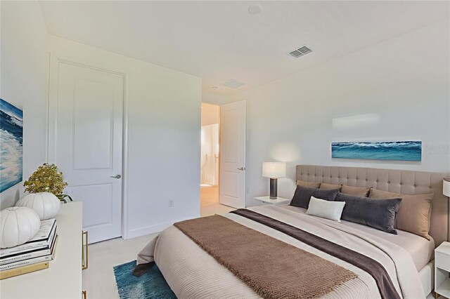 955 Signet Dr, Apollo Beach, FL 33572 - bedroom featuring light carpet