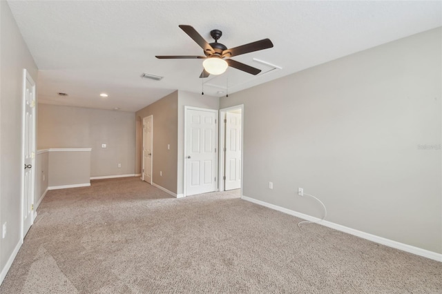3530 Brook Crossing Dr, Brandon, FL 33511 - unfurnished room featuring ceiling fan and carpet floors